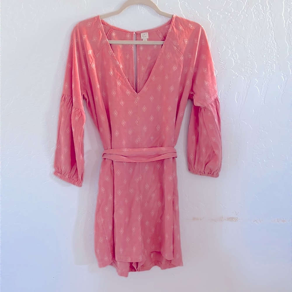 Loft Beach Romper Coral